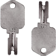 Weelparz Forklift Key 1430 166 For Hyster Heavy Equipment Daewoo Yale JLG Gradall Gehl Crown Construction Ignition Key Set (10 Keys)
