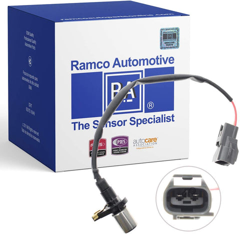 Ramco Automotive, Crankshaft Position Sensor, Compatible with Wells SU4180, Standard Motor Products PC83 (RA-CRS1093)