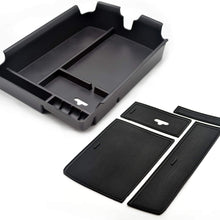 MECHCOS Compatible with fit for VW Volkswagen Atlas 2018 2019 Center Console Organizer Armrest Storage Box Holder Container Divider Glove Pallet Tray