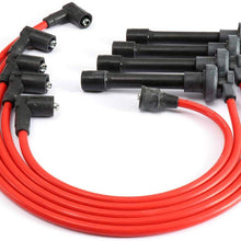 TUPARTS Pack of 5 Ignition Wire Sets Compatible with Honda Accord/Civic/Civic del Sol 1992-2002