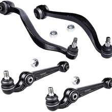 4PCS Front Suspension Kit Compatible With Mazda 6 (Naturally Aspirated) Ford Fusion Lincoln MKZ Zephyr Mercury Milan Left Right Front Lower Control Arm And Ball Joint AUQDD K620815 x2 K620492 K620493