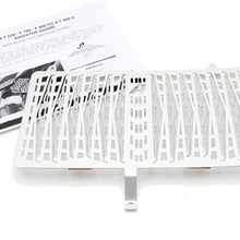 AltRider F609-1-1102 Radiator Guard for the BMW F 650 GS - Silver