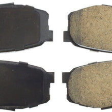 StopTech 308.13040 Street Brake Pads; Rear with Shims and Hardware