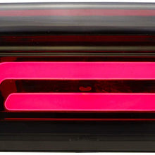 for 14 15 16 17 18 Chevy Silverado/GMC Sierra 1500 2500HD 3500HD LED 3rd Third Brake Light Cargo Lamp High Mount Stop light Chrome Housing + Smoke Lens
