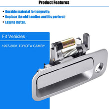 NPAUTO Front Left Driver Side Exterior Outside Door Handle for Toyota Camry 1997 1998 1999 2000 2001, Silver 79426, 6922033040, 69220-33040 6922033040C0