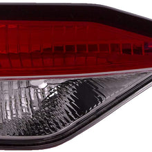 HEADLIGHTSDEPOT Tail Light Left Driver Sedan Compatible with 2020 Toyota Corolla L LE SE Japan Built Models