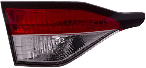 HEADLIGHTSDEPOT Tail Light Left Driver Sedan Compatible with 2020 Toyota Corolla L LE SE Japan Built Models