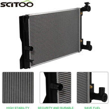 SCITOO Radiator 13106 for for Corolla/Matrix Base/CE/LE/S/XLE Sedan/Wagon 4-Door 1.8L 2009 2010 2011 CU13106, TO3010323