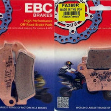 EBC FA181R Front & FA368R Rear Sintered Semi-Metallic Brake Pad Combo Kit fits KTM 500 EXC-F Six Days: 2016-2020