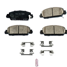 Power Stop 17-1654, Z17 Front Ceramic Brake Pads with Hardware