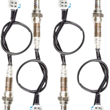 4PCS Oxygen O2 Sensor for 2003 2004 2005 Chevrolet Chevy Suburban 1500 Silverado 1500 Escalade Tahoe Sierra 1500 Yukon XL 1500 5.3L Upstream + Downstream