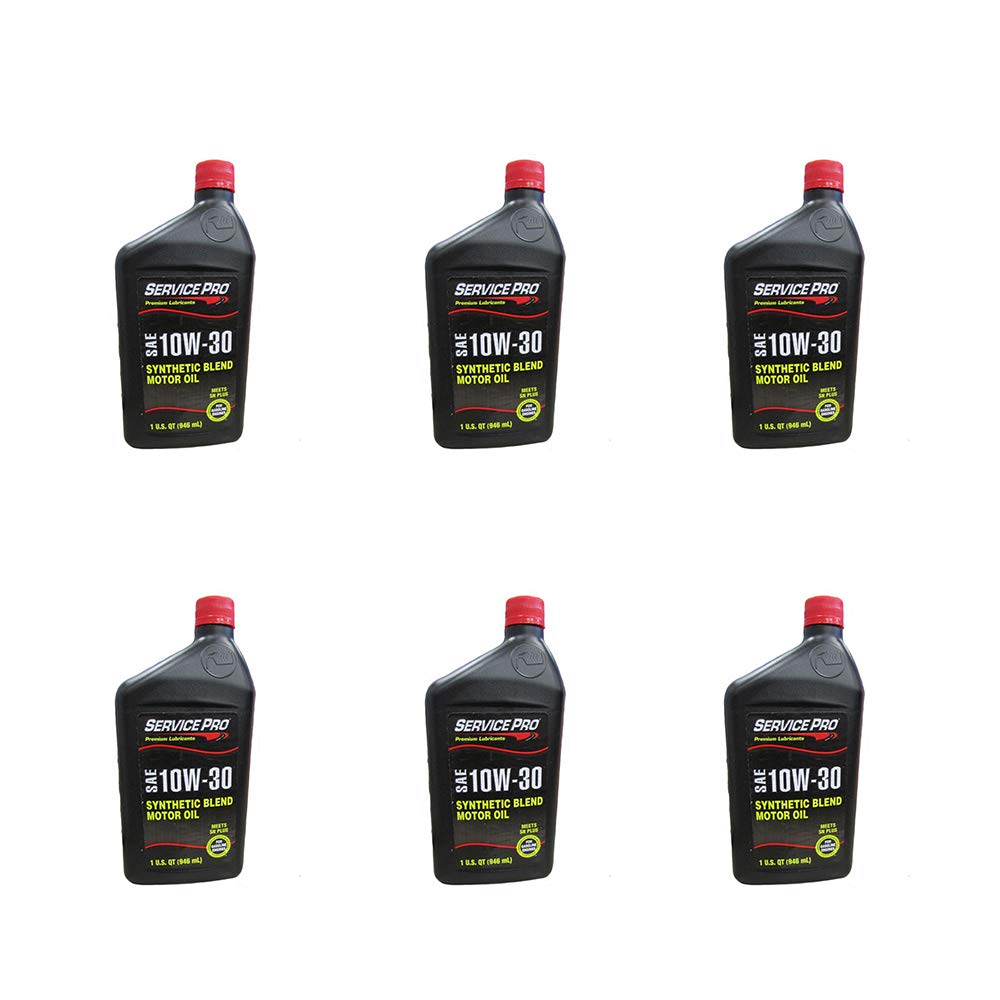 Replacement Motor Oil SAE 10W 30 Engine Oil Case of 6