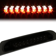Tinted Housing Dual Row LED 3rd Third Tail Brake Light Cargo Lamp Replacement for Dodge Ram 1500 2500 3500 DR DH 02-09
