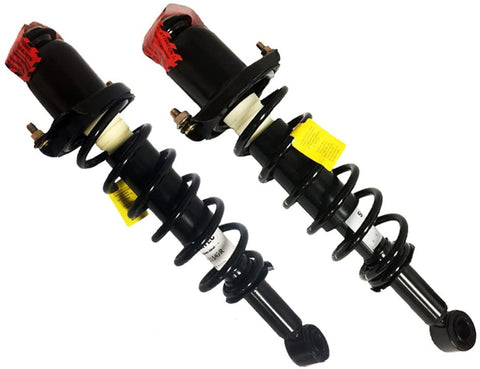 Shoxtec Brand New Rear Pair (2) Complete Strut Assemblies, Compatible with 2003, 2004, 2005, 2006, 2007, 2008 Pontiac Vibe, Toyota Corolla, Toyota Matrix (Repl Monroe # 171373L, 171373R) (Rear Pair)