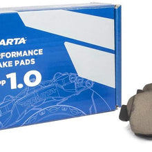Sparta Evolution SPP 1.0 Brake Pad, 0948 shape, 16.5mm thick