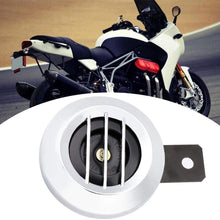 XINGFUQY 12V 110DB Universal Motorcycle Electric Loud Horn Siren Waterproof Round Horn Speaker
