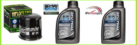 RPM Complete Engine Oil Change Kit Polaris 550 Sportsman XP EFI LE Browning EPS 11