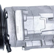 FKG AC Compressor and A/C Clutch CO 22276C Fit for 2010-2011 Chevy Equinox 2.4L, 2010-2011 GMC Terrain 2.4L