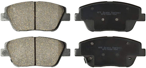 KFE Ultra Quiet Advanced KFE1444-104 Premium Ceramic FRONT Brake Pad Set
