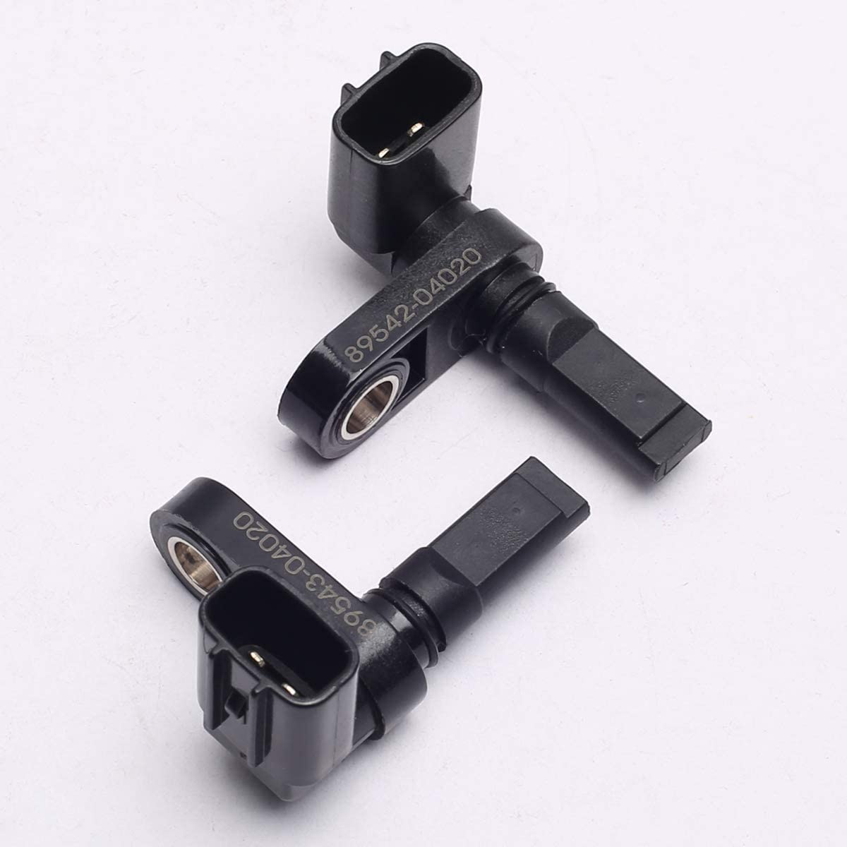 PeakCar ABS Wheel Speed Sensor Front Rear Right Left 89543-04020 89542-04020 Replacement Compatible with 4Runner Land Cruiser Tacoma FJ Cruiser/ LX570 GX470