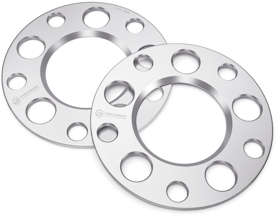 5mm Hubcentric 5x114.3 Wheel Spacers (66.1mm Bore) Compatible with Nissan Infiniti G35 G37 Q50 Q60 Q70 FX35 FX50 350z 370z Altima Maxima 300zx 240sx Rogue Sentra - Silver 66.2mm 2pcs
