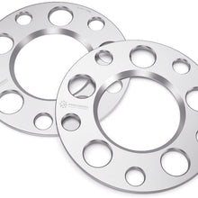 5mm Hubcentric 5x114.3 Wheel Spacers (66.1mm Bore) Compatible with Nissan Infiniti G35 G37 Q50 Q60 Q70 FX35 FX50 350z 370z Altima Maxima 300zx 240sx Rogue Sentra - Silver 66.2mm 2pcs