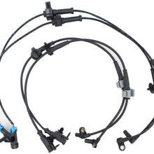 NewYall Set of 4 Front and Rear Right Passenger and Left Driver Side ABS Wheel Speed Sensor
