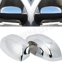 Overun 3-Layers Shiny Chrome Plated Top Half Mirror Covers Designed for 2007-2014 Chevrolet Silverado GMC Sierra 1500 2500 3500 HD Tahoe Avalanche Suburban Yukon Yukon XL Cadillac Escalade ESV