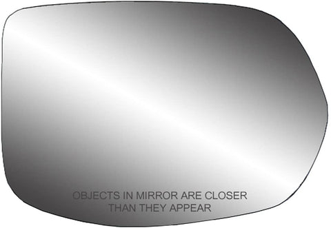 Fit System 80268 Honda CR-V EX/LX Right Side Power Replacement Mirror Glass with Backing Plate