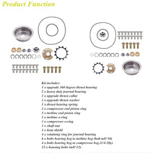 WFLNHB Turbo Rebuild Repair Kit Replacement for Garrett T3T4 T3 T4 T04E TB03 TC03 T04B 2.0L