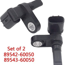 2x ABS Wheel Speed Sensor Front Rear Right Left For Toyota 4Runner Tacoma Lexus Replace 8954204020 8954260050 8954304020 8954360050