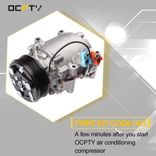 OCPTY AC Compressor CO 4914AC Compatible with Honda Civic 1.7L 2002-2005