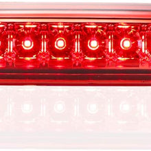 3rd Brake Light for 1999-2007 Chevrolet Silverado/GMC Sierra 1500 2500HD 3500 Third Cargo Lamp High Mount Stop Light Reversing Light (Red Lens)