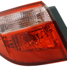 Outer Quarter Panel Mounted Tail Light Lamp LH Driver Side for Toyota Corolla