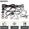 SCITOO fits 2000-2002 Kia Sportage 2.0L Timing Belt Tensioner V-Belt Kit Water Pump DOHC