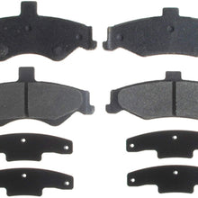 ACDelco 14D750CH Advantage Ceramic Rear Disc Brake Pad Set with Hardware