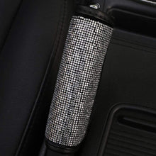 Fashowlife Car Bling Gear Shift Knob Cover & Handbrake Cover Set Crystal Diamond Auto Car Decoration Accessories Stick Protector for Women Men