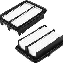 Acouto Plastic + Fiber Engine Air Cleaner Fit for 2015-2017 HR-V 2016-2017 17220-5R0-008