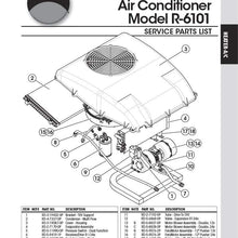 Red Dot AC Unit 24v Rooftop Mount R-6101-0-24P