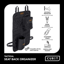 BDK CSC-100 Cubit Organizer & Protector-Convenient Compatible-Waterproof with Pockets & MOLLE Accessories (Seat Back Organizer)