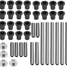Hoypeyfiy Replacement for Polaris RZR 800 / RZR S 800 HDPE A Arm Bushing Kit Enough Bushings For the Front and Rear
