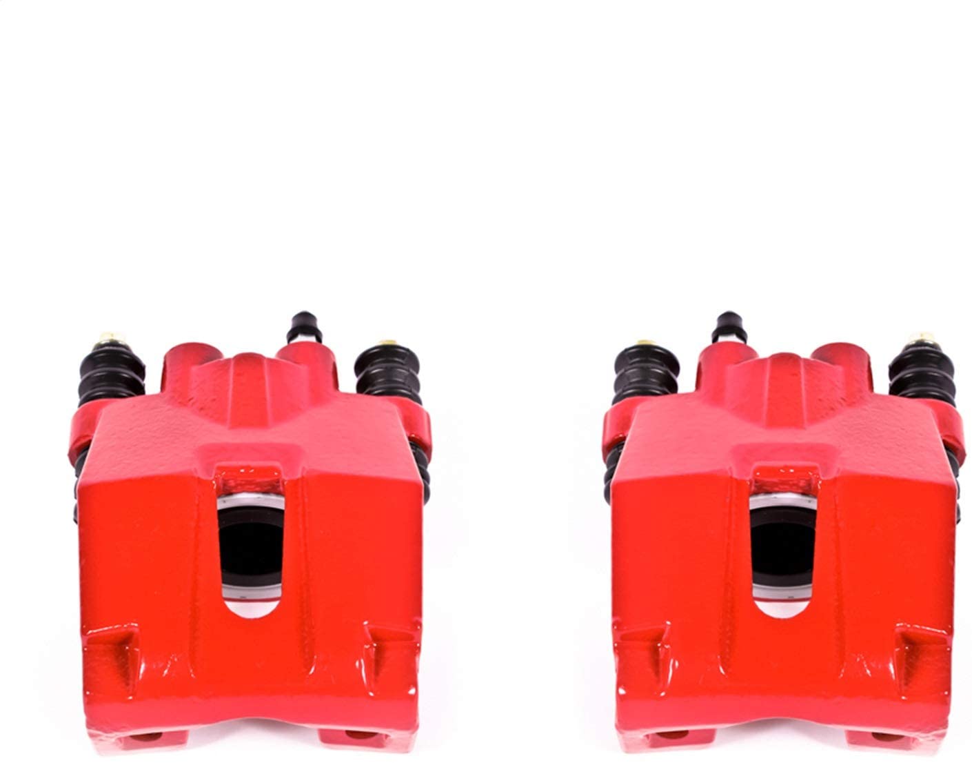 Power Stop S4858 Performance Powder Coated Brake Caliper Set For Ford, Lincoln