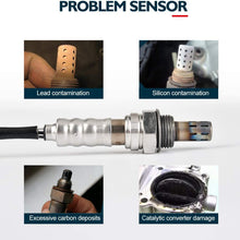 KAX 23138 Oxygen Sensor, Original Equipment Replacement 250-24345 Heated O2 Sensor Air Fuel Ratio Sensor 1 Sensor 2 Upstream Downstream 1Pcs