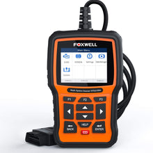 FOXWELL NT510 Elite OBD2 Code Reader for Honda Acura Automotive Scan Tool All System Bi-Directional Diagnostics Scanner ABS SRS Transmission Auto Bleed SAS TPMS DPF EPB Oil Reset (Enhanced Version)