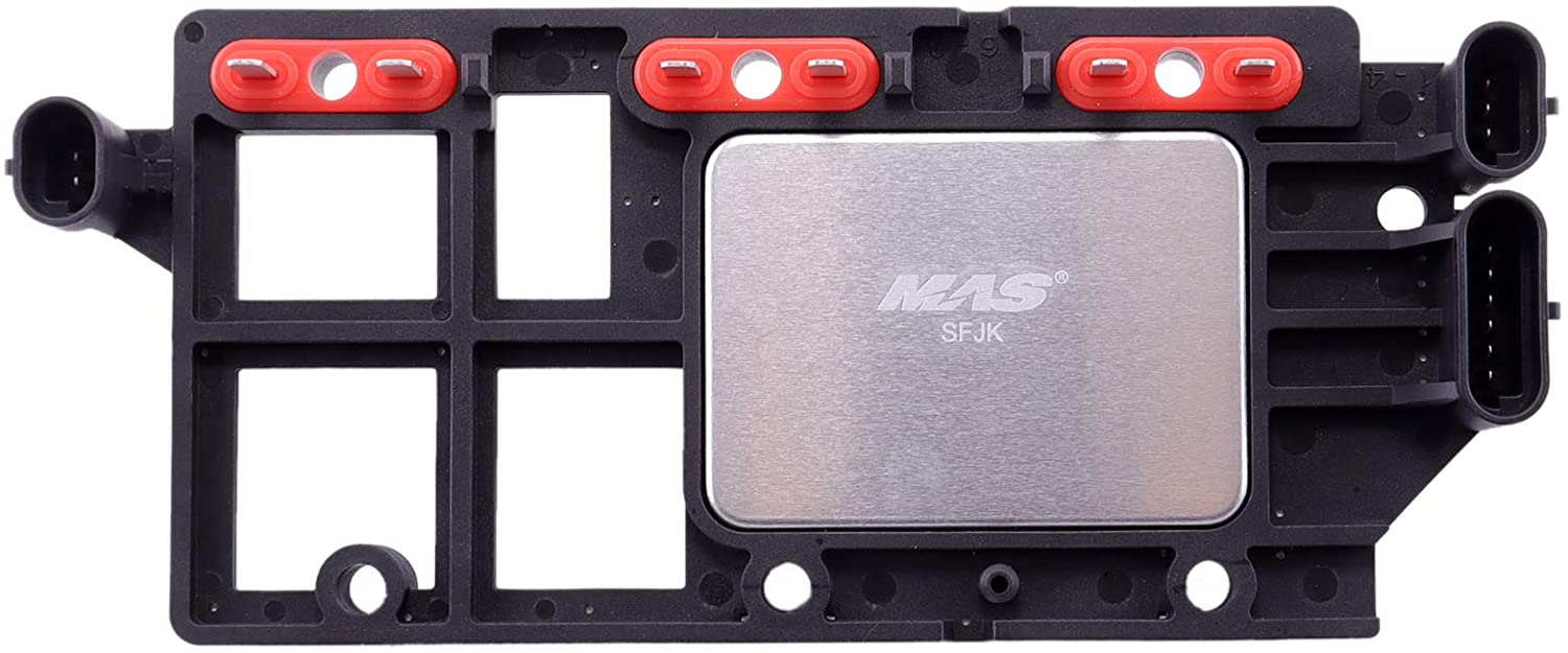 MAS Ignition Coil & Control Module Kit GD1998A 10476627 10489422 SH7378 LX346T LX346 Compatible with Chevy Pontiac Buick Olds Isuzu DM1928 IG-D1928A GN10123