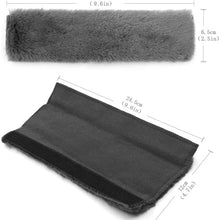 New Star Soft Velvet Car Seat Belt Pads Cover、Protector for Women Adults Kids, Easy to Install and Fixed, Also for Backpack Handbag Golf Bag Camera Bag,4 Pack