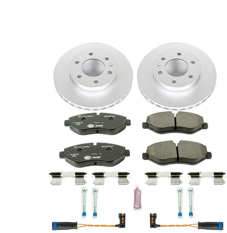 Power Stop ESK6236 Front Euro-Stop Brake Kit Mercedes