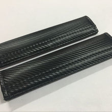 Hongyingcar 2pcs Car Seat Belt Carbon Fiber Cover Shoulder Cushion Cover Pad for BMW