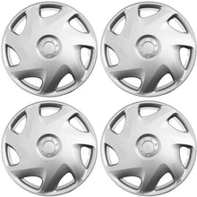 16 inch Hubcaps Best for 2009-2010 Toyota Matrix - (Set of 4) Wheel Covers 16in Hub Caps SIlver Rim Cover - Car Accessories for 16 inch Wheels - Snap On Hubcap, Auto Tire Replacement Exterior Cap)