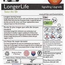 Philips 6411 LongerLife Miniature Bulb, 2 Pack